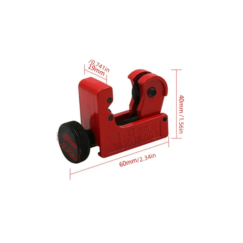 3-16mm Mini Alloy Steel Pipe Tubing Cutter 1/8 To 7/8 Inch for Copper PVC Stainless Steel Tube view 2