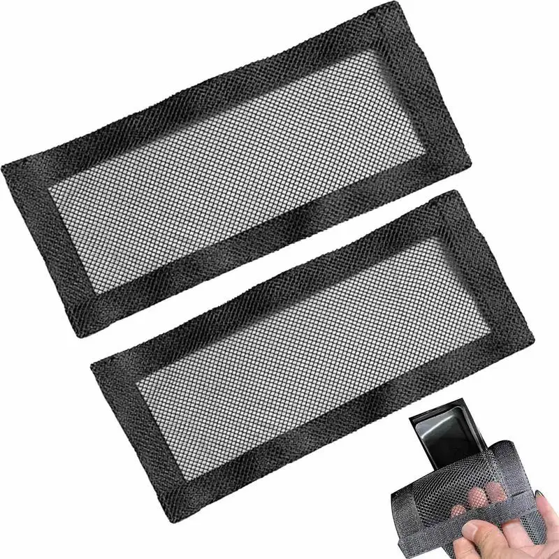 For Tesla Model 3 Y 2022 Car Intake Air Filter Mesh Fabric Air Flow Vent Cover Trim Anti-Blocking Dust Prevention Intake Cover