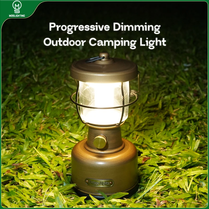 MOSLIGHTING 18000mAh Portable Camping Tent Lamp USB Rechargeable Handheld LED Light Outdoor Waterproof Work Maintenance Lighting