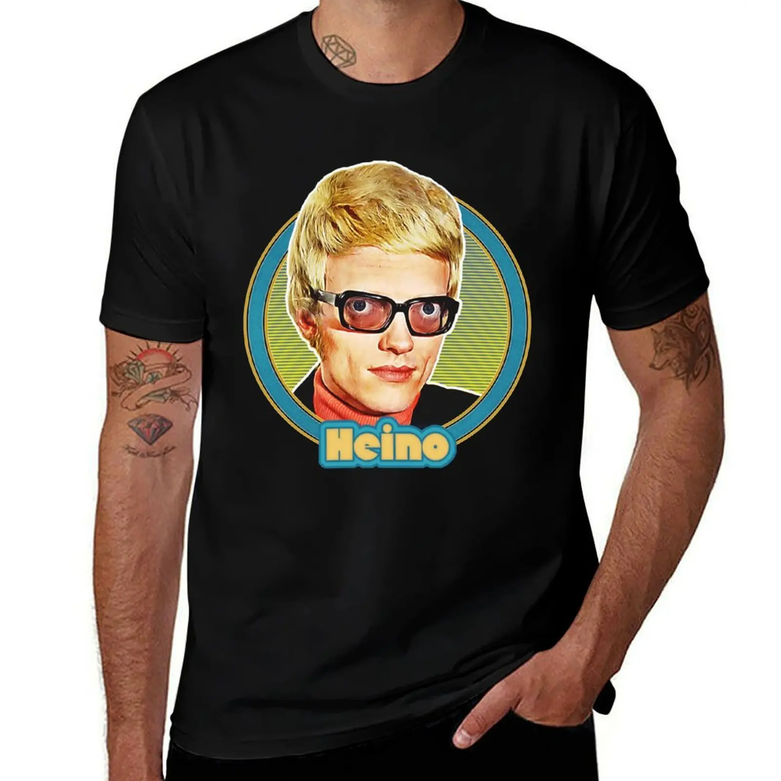 

Heino Look At Me T-Shirt anime t shirts oversize black cotton t-shirt plain for man package man graphic t shirt T-Shirt
