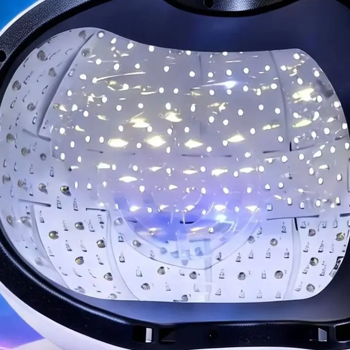 Dual-Wavelength Hair Growth Cap with 90 Lasers & 210 LEDs Customizable Treatment (Front/Crown/Full) | Portable Design for Home