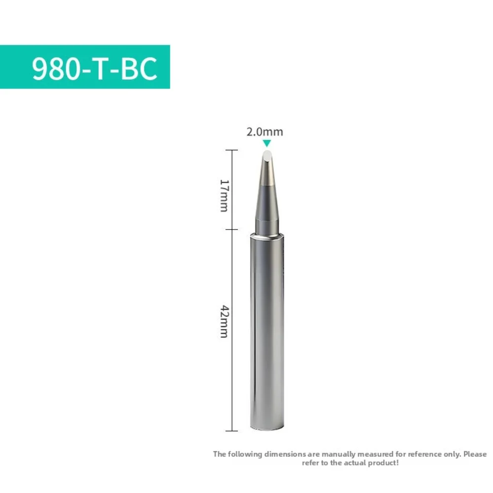 1pc 980-T Soldering Iron Tips Fast Heating Antioxidant Efficient Horseshoe-Shape Soldering Iron Tip For Fast Soldering