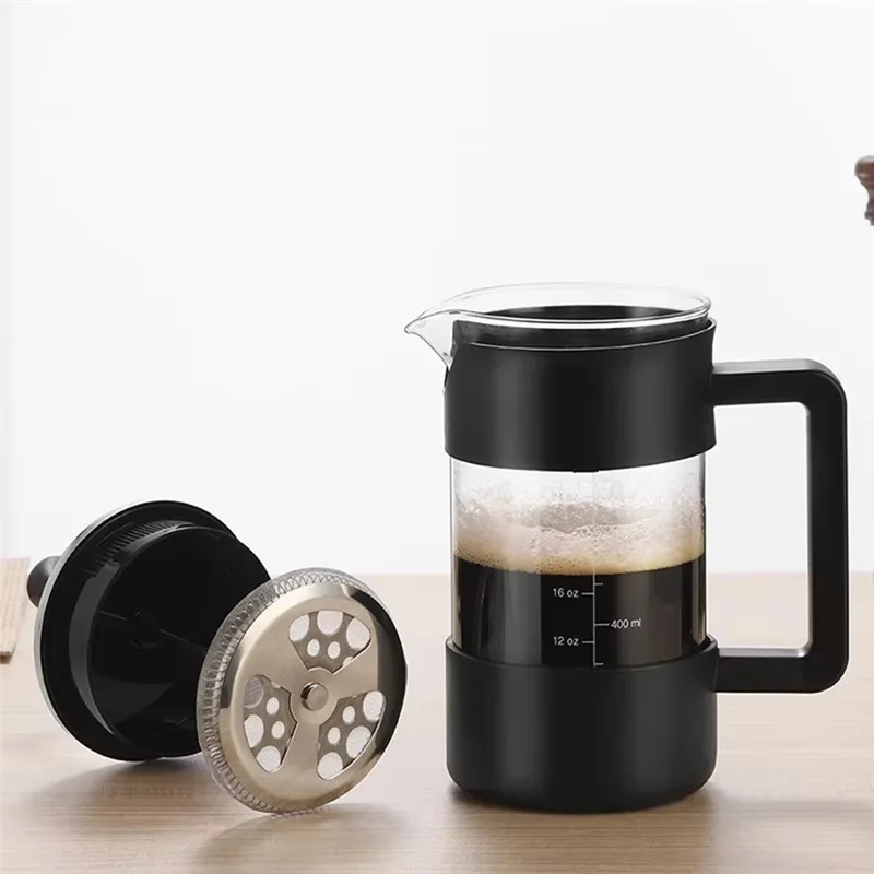

A68G-Premium 1000ML French Press With Stainless Steel Coffee Filter, Perfect For Cold Brew And Hand Brewing Techniques