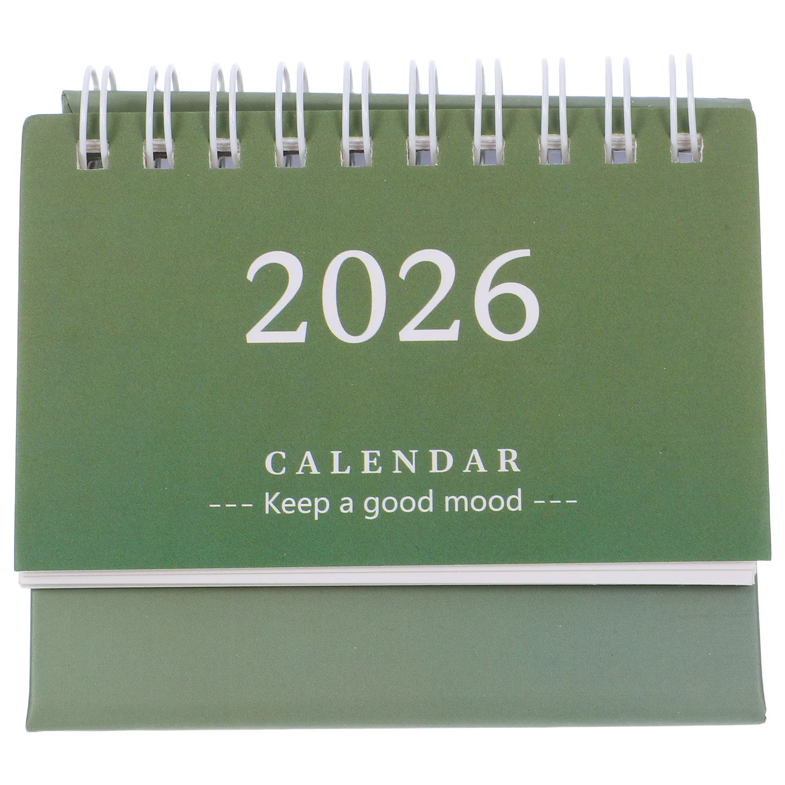

Mini 2026 Desk Calendar Small Foldable Standing Flip Compact Desktop Monthly Planner Office Home Daily Schedule Table Calendar