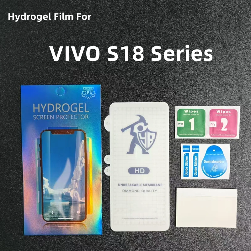 2/3/4pcs HD Hydrogel Film For VIVO S18 Pro Screen Protector For VIVO S18/S18pro Clear Protective Film Not Tempered Glass