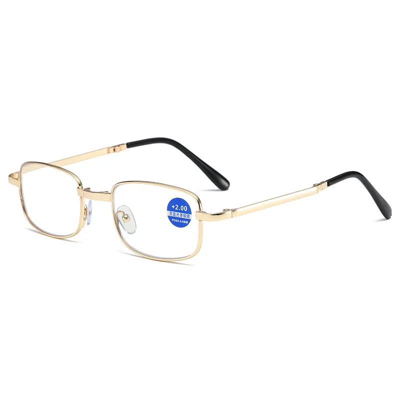 Anti-blue Light Reading Glasses Men Women Fashion Foldable Presbyopia Optical Eyeglasses +1.0 To +4.0