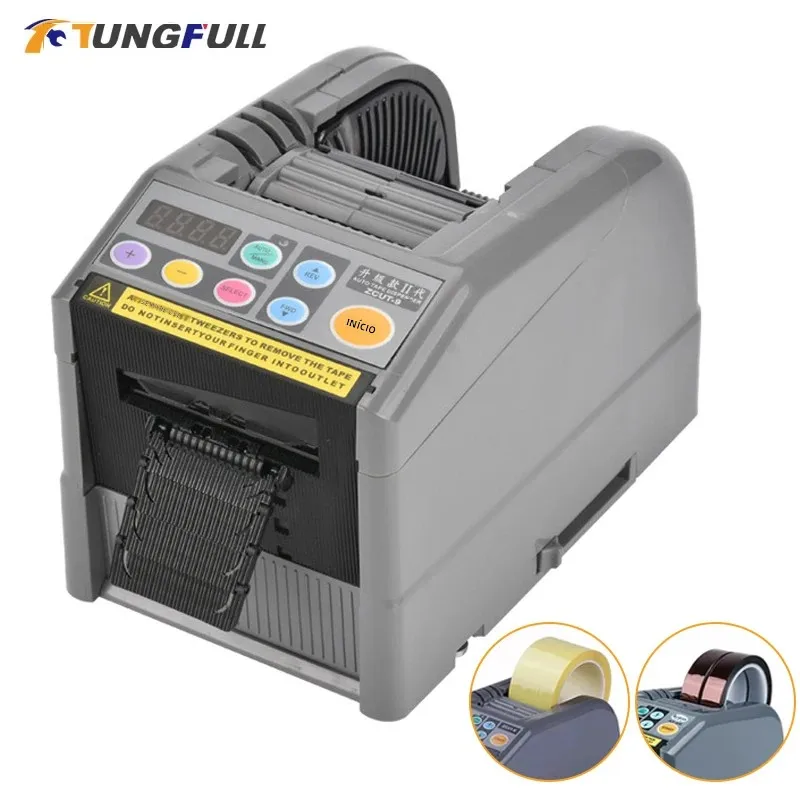 Máquina de Corte de Fita ZCUT-9, Cortador Automático de Papel, Máquina de Embalagem, Dispensador de Fita para Máquina de Corte de Fita Dupla Face