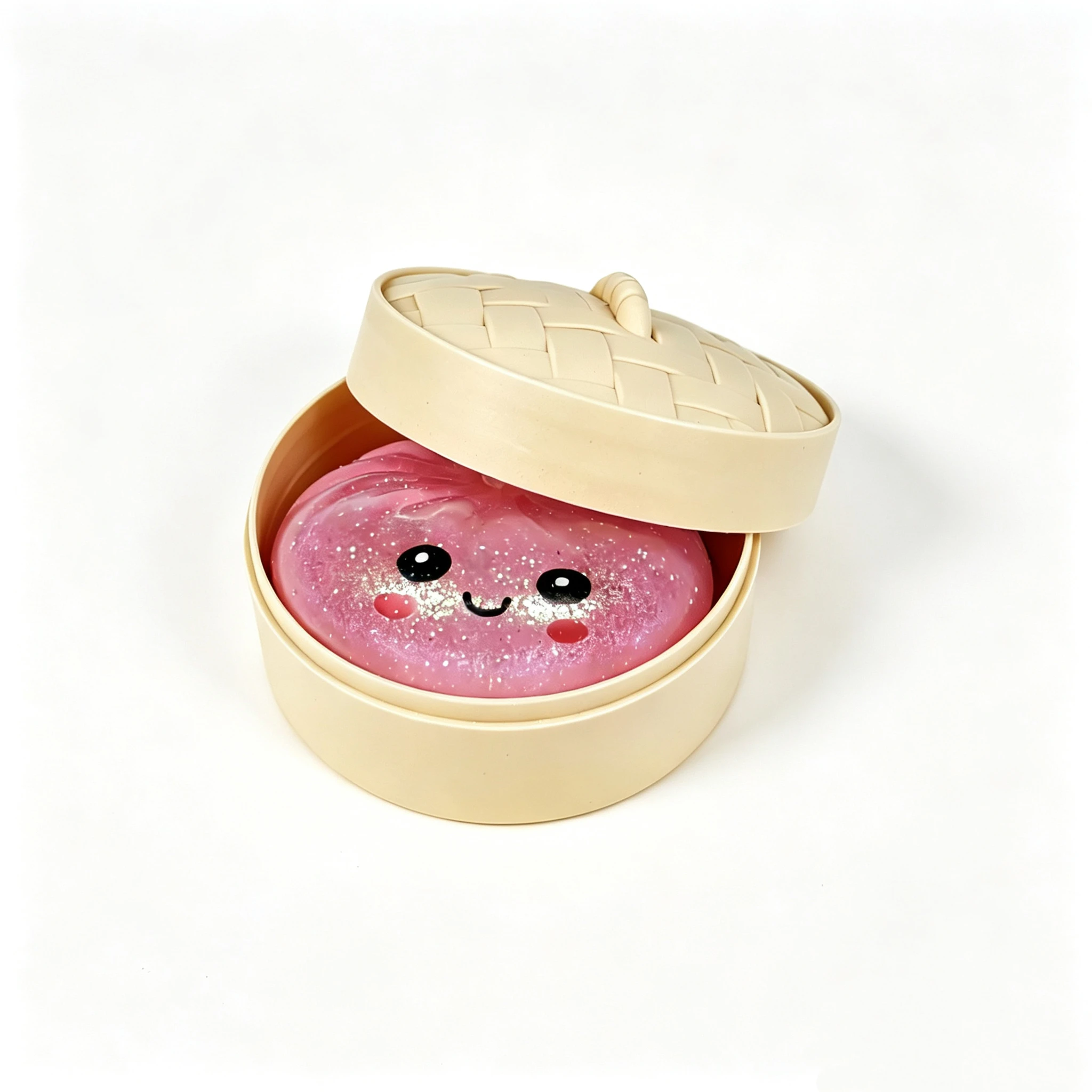 Mini Colorful Simulated Dumpling Squishy with Box Maltose Squishies Dumplings Sensory Squeeze Toy for Stress Relief Random Color