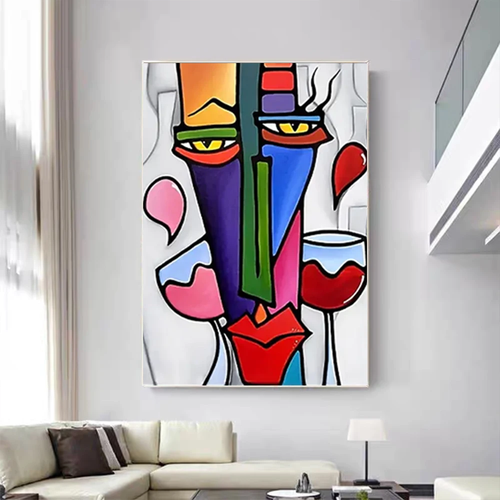 

100% Handmade Oil Painting Abstract Canvas Paintings Gold Wall Art Pictures Artwork For Dining Room Decor Sofa Background Gift