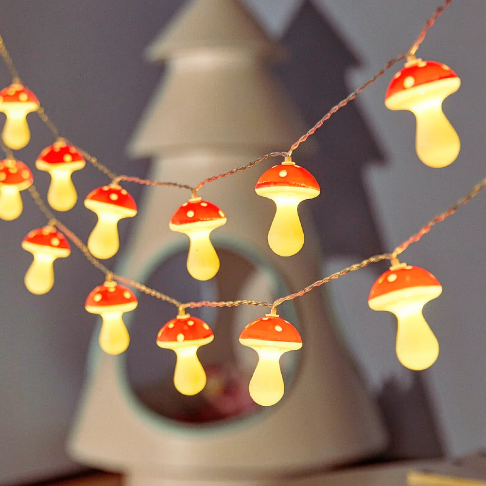 Mushroom LED Decoration Light For Garden Patio Outdoor Balcony Holiday Festival Wedding Home Interior Ambiance Lamp