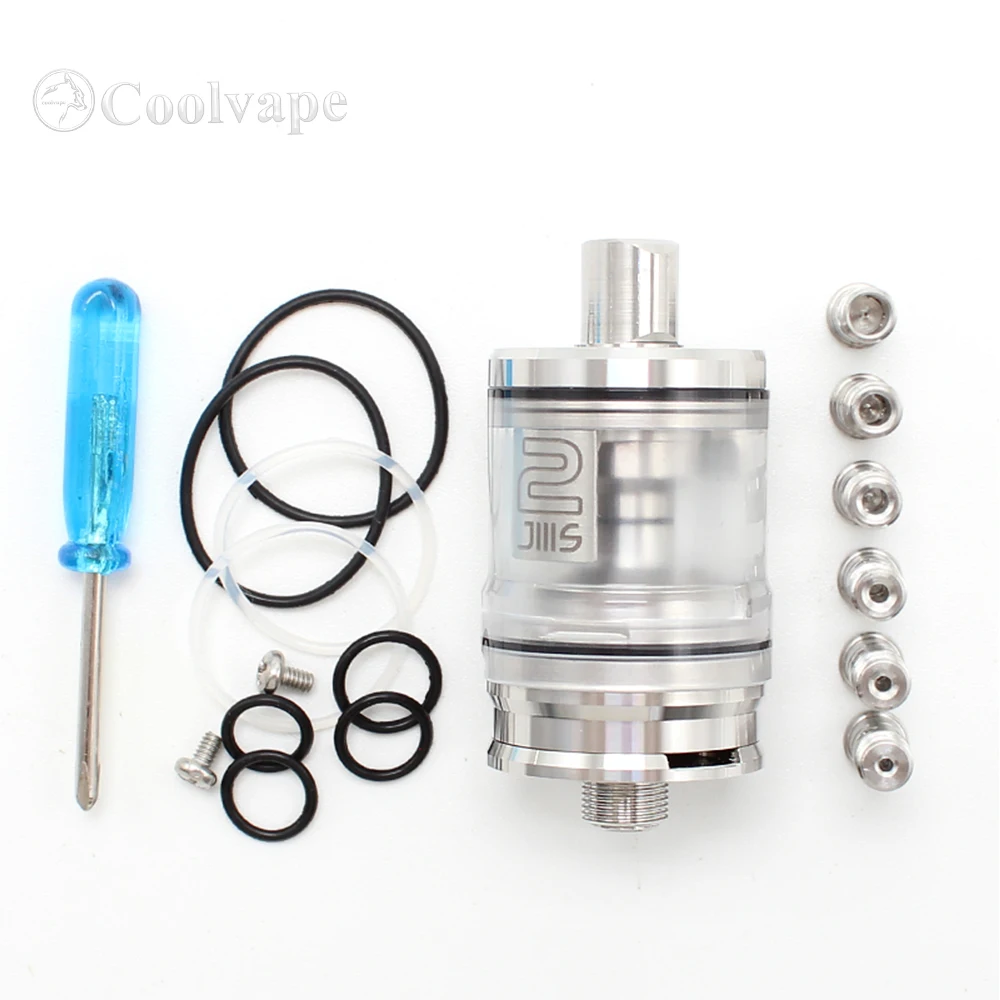 

SXK Monarch J3S JIIIS 2 Style RTA Tank Vape Rebuildable Atomizer 316 Stainless Steel vs YFTK Style Monarchy J3S DL RTA