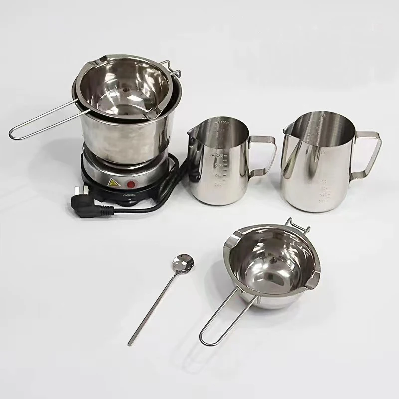 Water-proof Wax Pot Melting Wax Pot Stainless Steel Mixing Spoon Measuring Cup Boiling Wax Pot DIY Handmade Candle Making Tools view 3