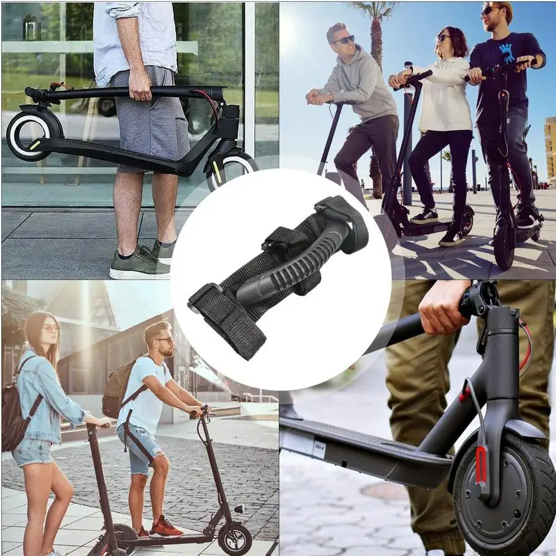 Universal Scooter Hand Carry Straps Electric Folding Scooter Hand Carrying Strap Portable Handle Non-Slip Scooter Accessories