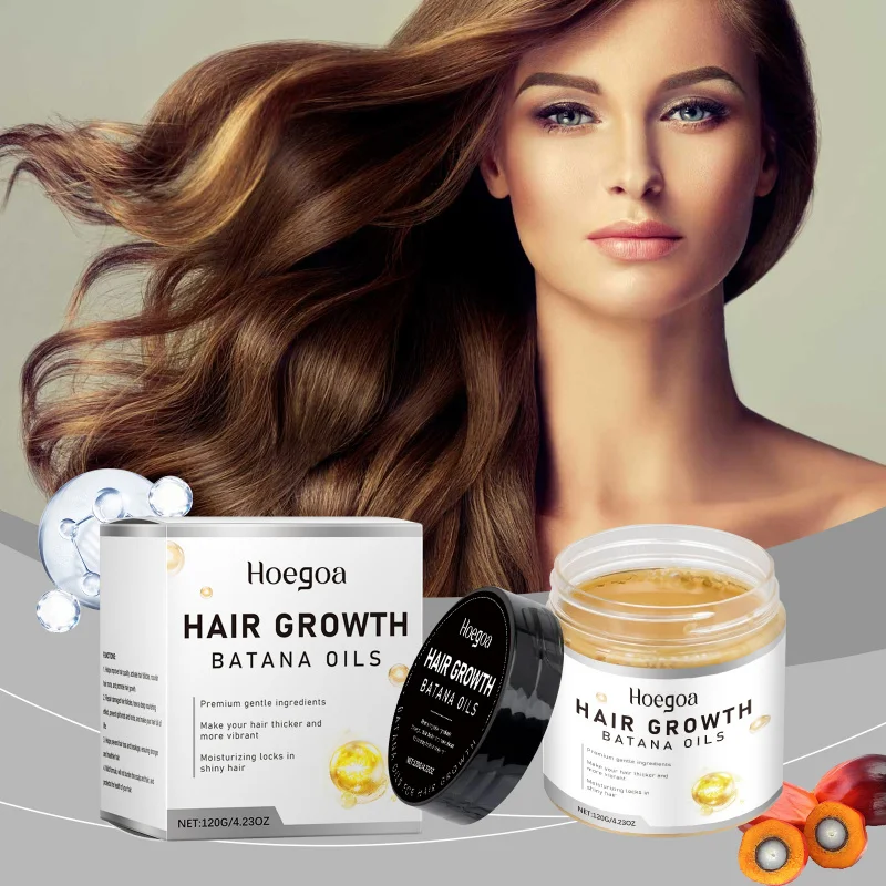 

Batana Hair Mask - Deep Conditioning Treatment For Dry Damaged Hair, Reduces Frizz Improves Softness, Strengthens Repairs Hair