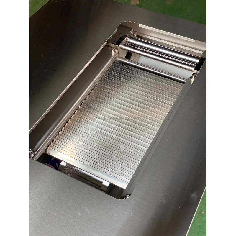 

2026 Коммерческий автоматический резак для обработки рыбного филе, высокая эффективность, 110 шт./мин