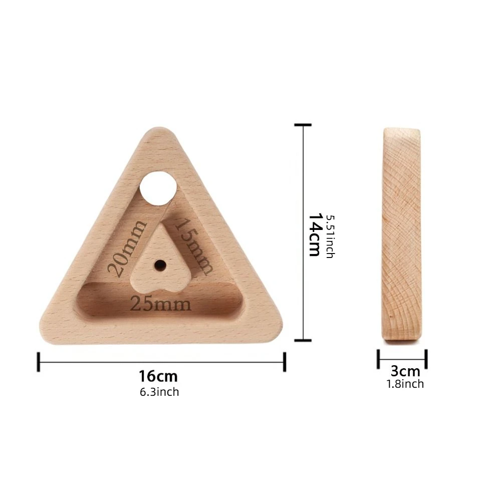 1 par triângulo placa de escalada de madeira 4 em 1 multifuncional dedo fortalecer placa pull-ups alça dupla face