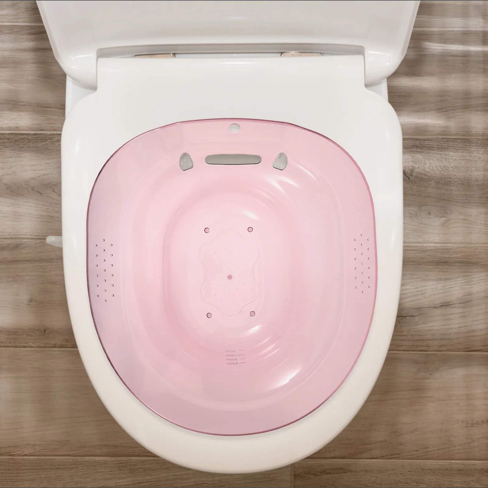 

Thickened Pet Sitz Bath Basin For Women Non-Slip Design Easy Clean Haemorrhoid Treatment Postpartum Care Toilet Sitz Basin For