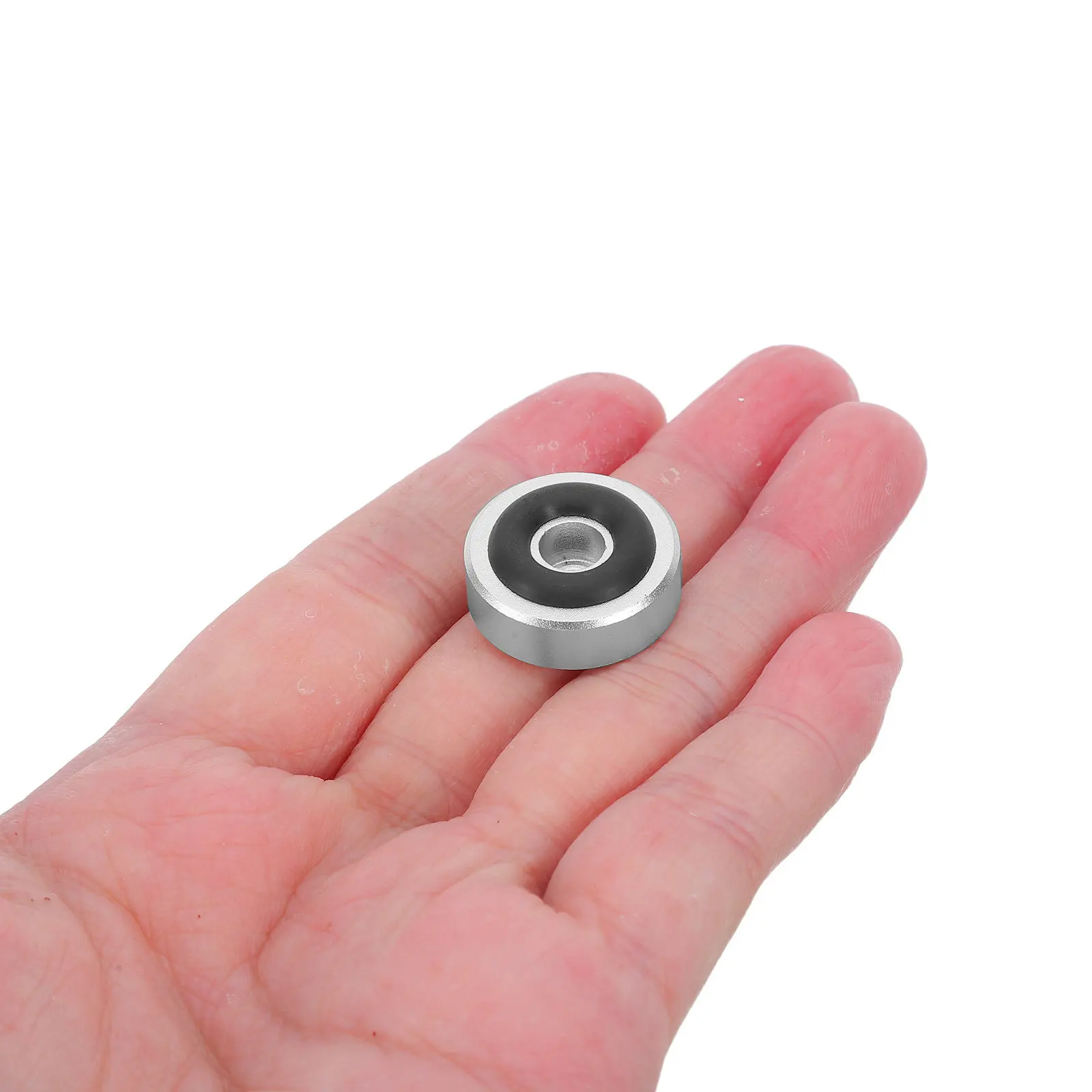 

4pcs Speaker Isolation Feet Isolation Pad With Rubber Ring For Subwoofer And Hifi Audio Equipment Shock Absorbing Turntable Foot