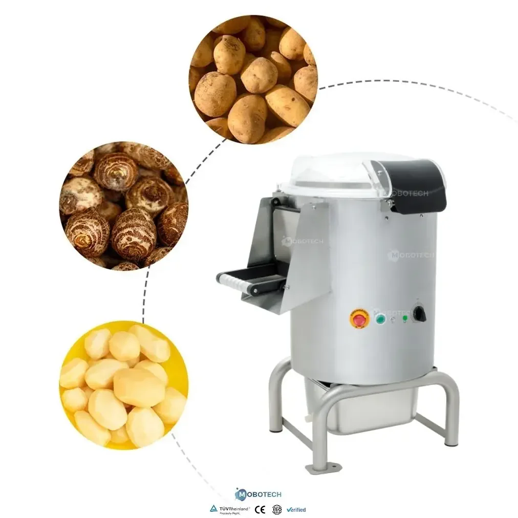 Brush Roller Potato Peeling Machine Washing Potato Peeler Machine Electric Potato Peeler Machine Automatic