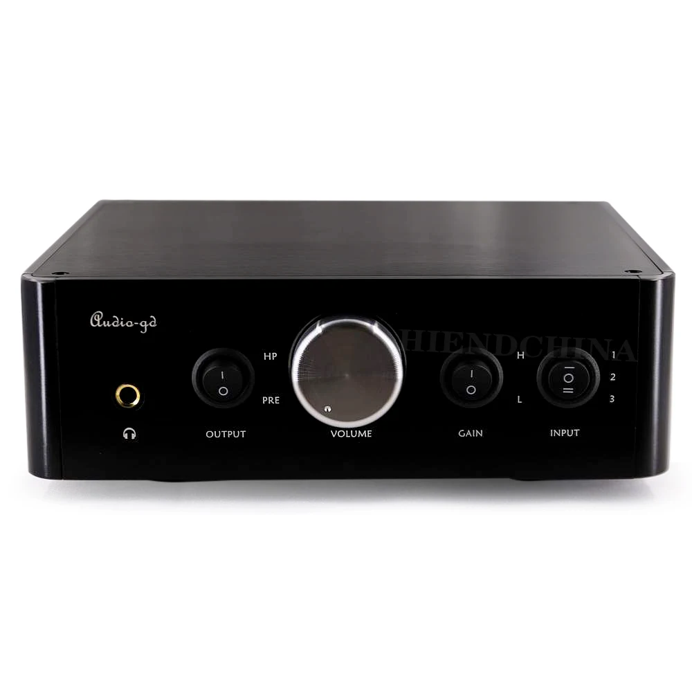 

Audio-GD A-2 2500mW Class A Headphone Amplifier/Pre-amplifier Negative Feedback-free Design CAST Technology Discrete Transis