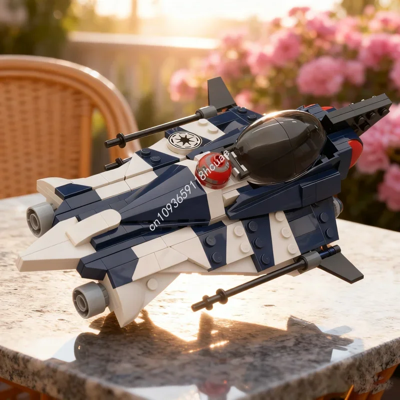

243pcs MOC The Azure Angel Star Battle Model Building Festival Gifts Toy Blocks Construction Creative Education DIY Idea
