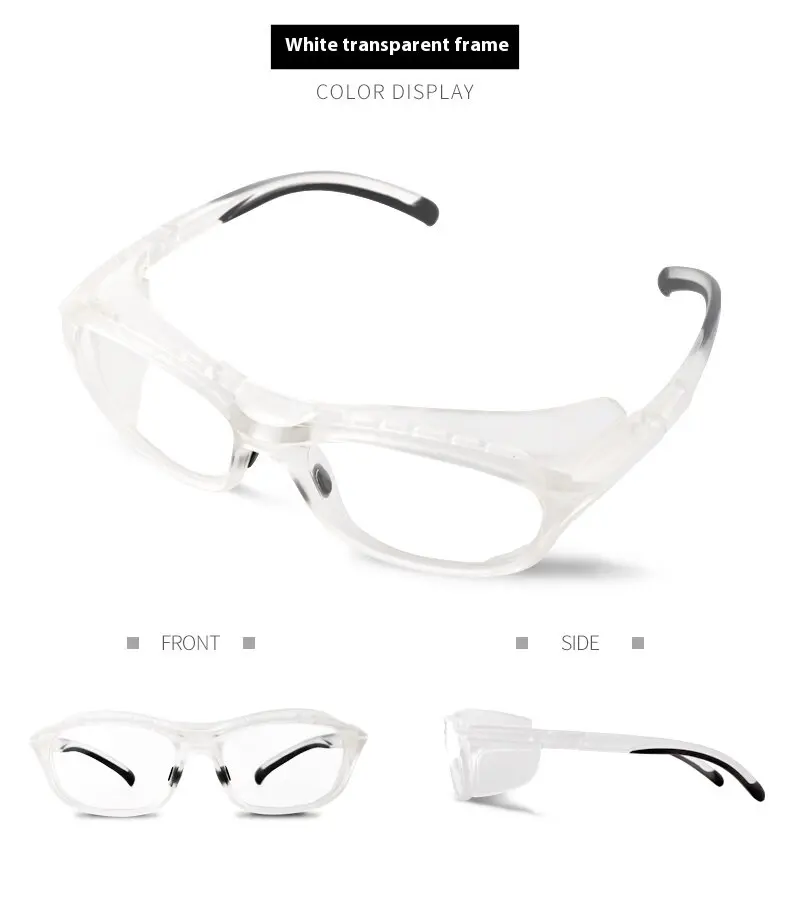 Spring pollen-proof goggles, mosquito-proof safety glasses, four-cornered edge anti-collision laboratory glasses