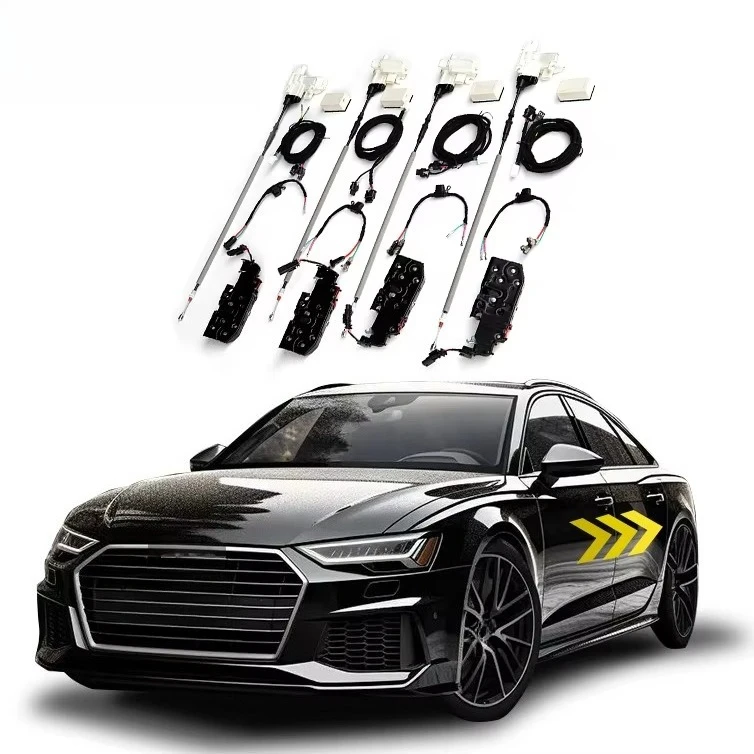 Soft off Automatic Smart Auto Electric Suction Door Lock Soft Close Lock for A6 A6L S6 C8 Auto Lock Soft off