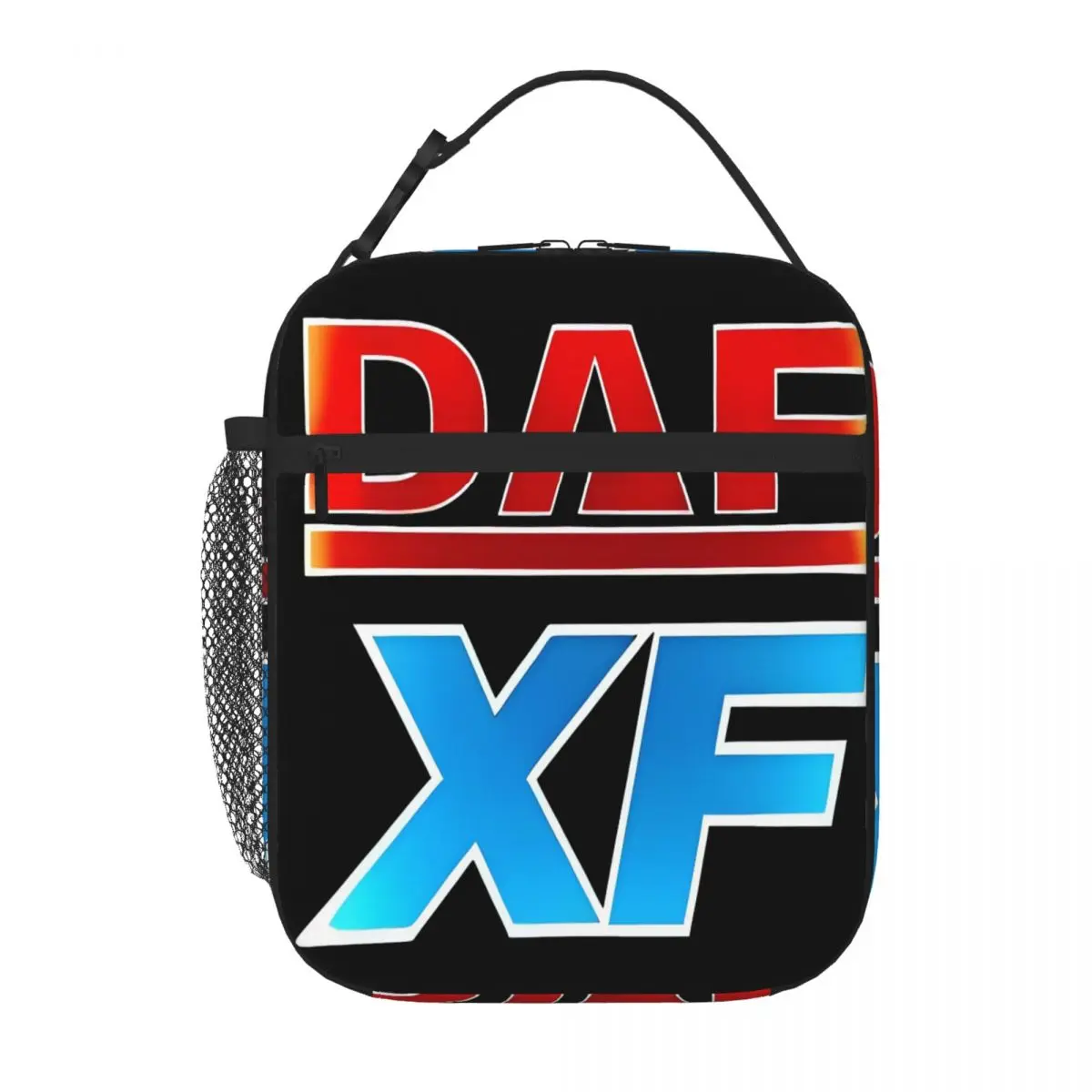 Hot Sale Daf Xf Letter Print Cooler Lunch Bag Pet Snack Carry Waterproof Lunch Bag