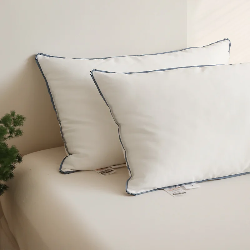 

Low Pillow Fiber Pillow Hotel Solid Color