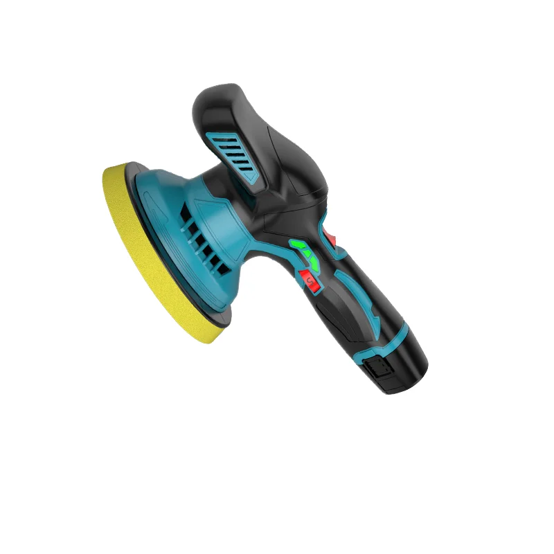 Wholesale 6-inch double-action wireless car polisher, mini battery, industrial-grade car polisher and polishing grinder view 4