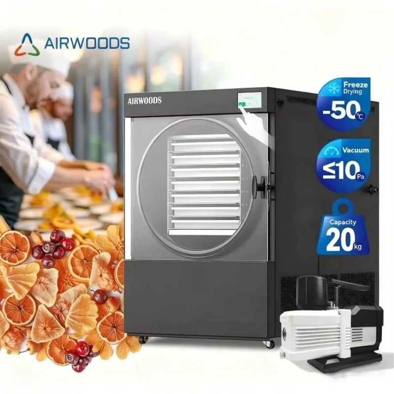 Food Vacuum Freeze Drying Machine Dried Fruit Freeze Dry Equipment Home Freeze Dryer For Sale