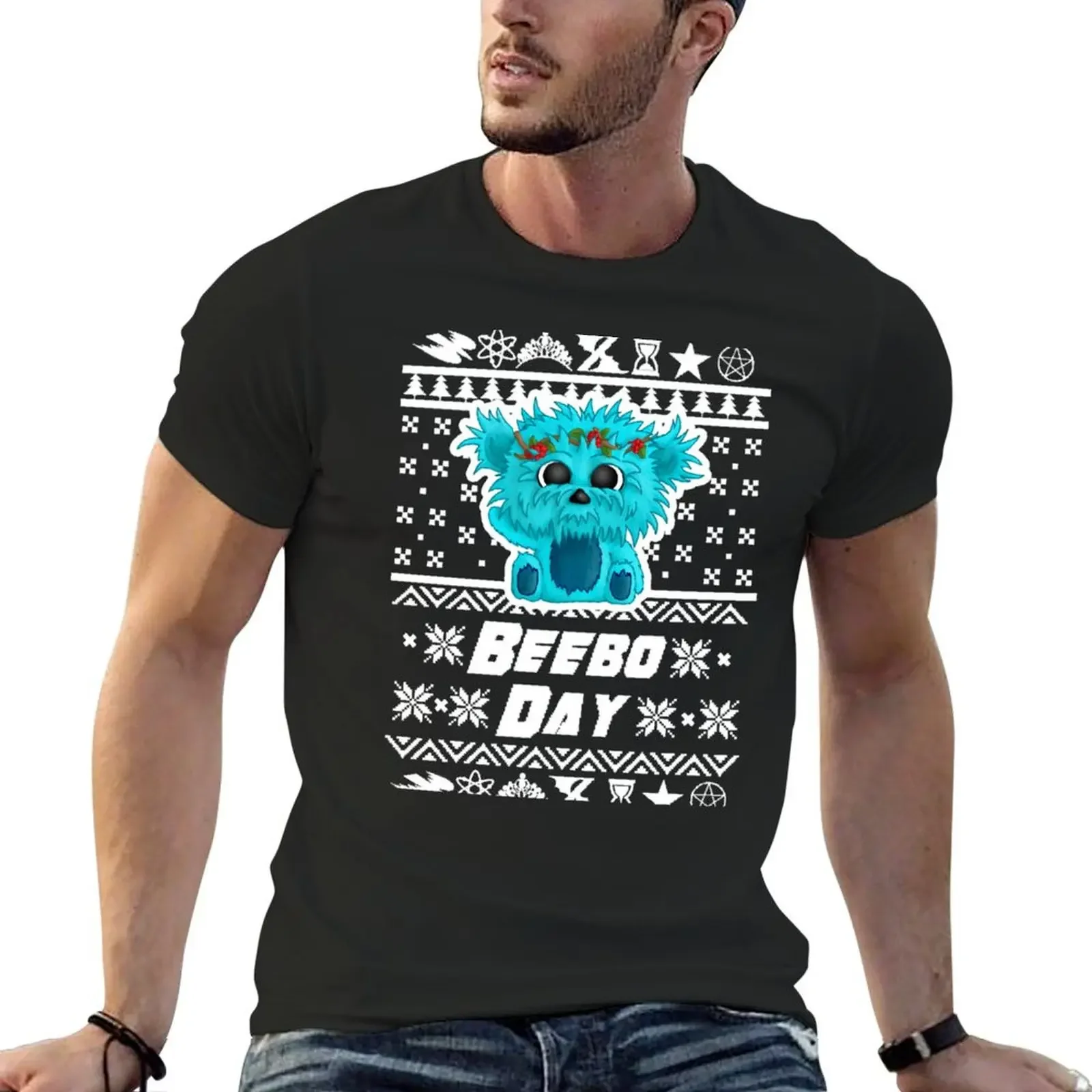 Ugly Beebo Day Sweater T-shirt quick-drying customizeds quick drying mens graphic t-shirts hip hop