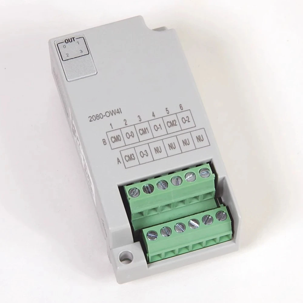 

2080-OW4I для 4-точечного релейного выхода AB Micro800