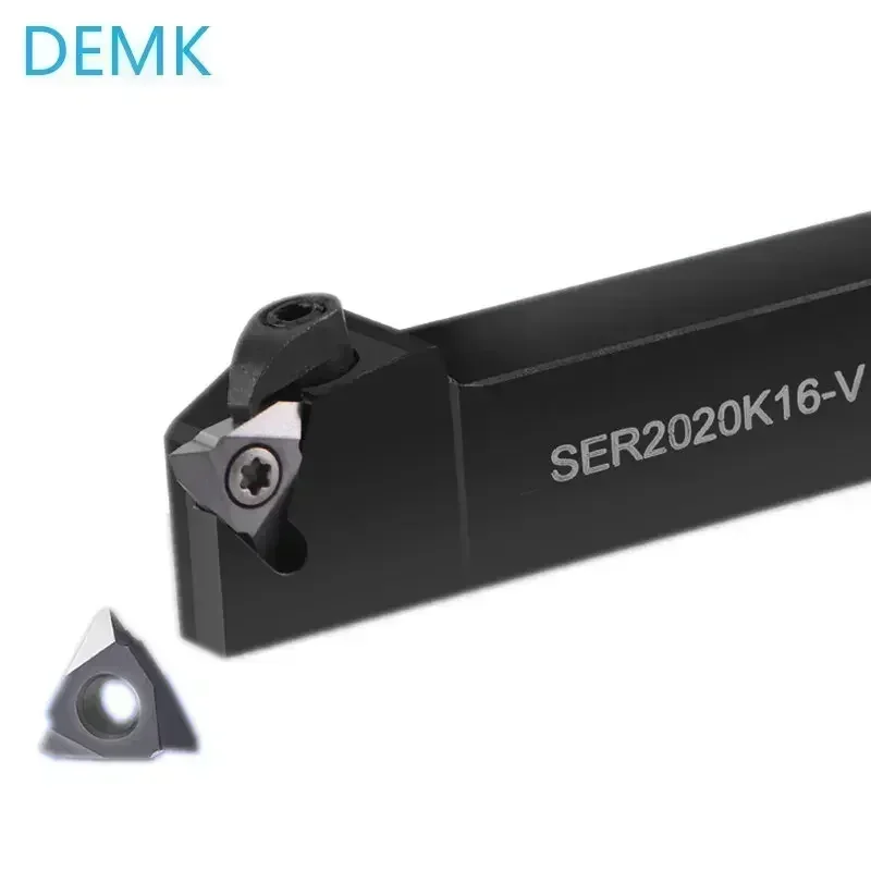 SER SER1616H16 SER2020K16 SER2525M16 -V Vertical thread Holder avoid lathe 16VER 16VNR 22VER thread pitch 1-6mm mechanical lathe