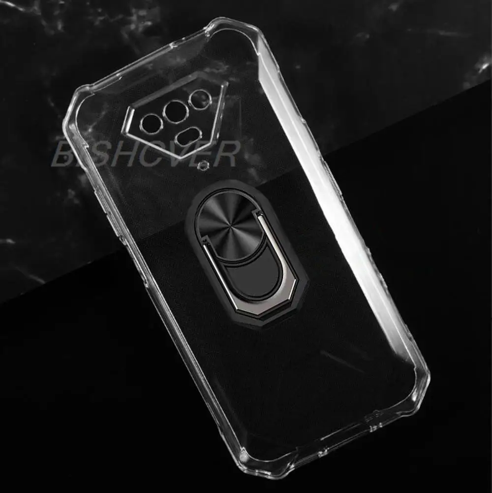 Luxury Shockproof Ring Holder For Ulefone Armor X13 2023 6.52" ArmorX13 X 13 Case Soft Silicone TPU Protective Holder Cover