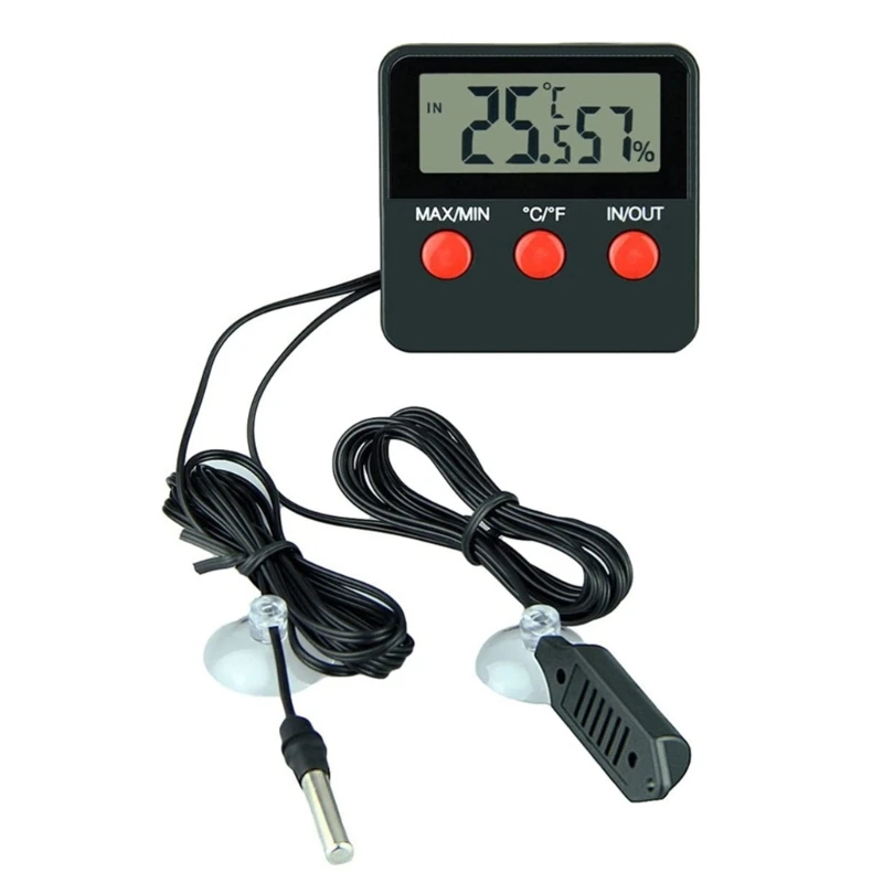 Termometer Digital Higrometer Kelembapan Dalam Ruangan Uji Kelembapan