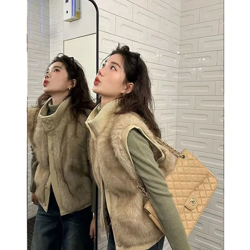 

Vests Waistcoats Thin Womens Vest Gilet Fall Flannel Ribbed Running Fitness Sportwears Sweatwear Streetwears Jogging Leisure Y2K