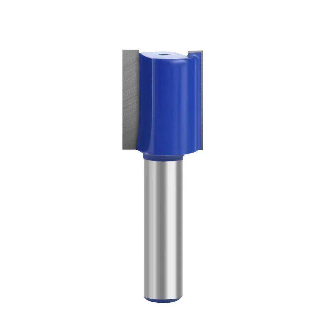1PC 8MM Shank Milling Cutter Wood Carving Straight Woodworking Router Bit Set Carpenter 6/8/10/12/14/18/20mm Cutting Diameter