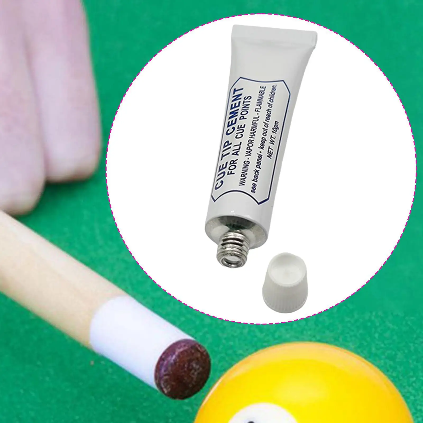 

Клей для насадок для кия, прочный наполнитель, многофункциональные аксессуары для бильярда