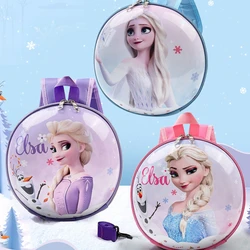 Disney Children's Backpack Frozen Elsa Princess Travel Bag Girl Baby Backpack Cartoon Egg Shell Bags Cute Birthday Gifts Bag