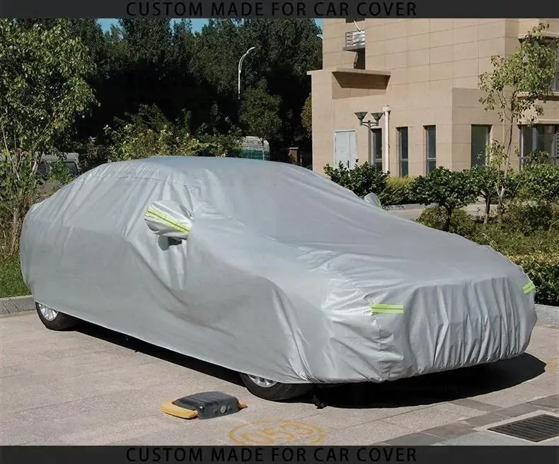 لغطاء سيارة مقاوم للماء ومقاوم لأشعة الشمس مناسب عالمي لسيارات الدفع الرباعي سيدان يحمي من أغطية سيارات الغبار الثلجي