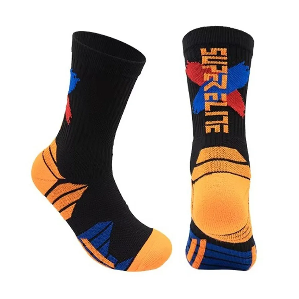 

Утолщенные носки для бега на велосипеде, несколько цветов, дышащие толстые носки с полотенцем, спортивные носки для фитнеса, мужчин и женщин