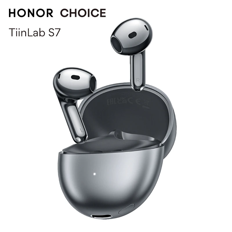 

HONOR CHOICE TiinLab S7 Earphone TWS Wireless Bluetooth 5.3 Headphone 13mm Dynamic Earbuds ANC Active Noise Cancellation Headset