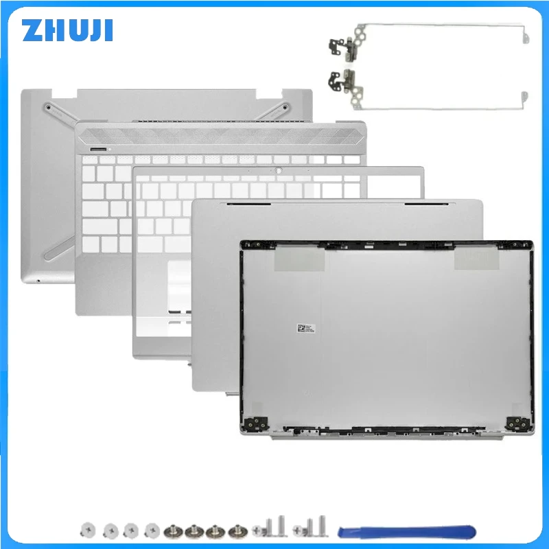 

For Pavilion 13-AN TPN-Q214 13-AN0003TU New Laptop LCD Back Cover/Front Bezel/Hinges/Palmrest Keyboard/Bottom Case Silver