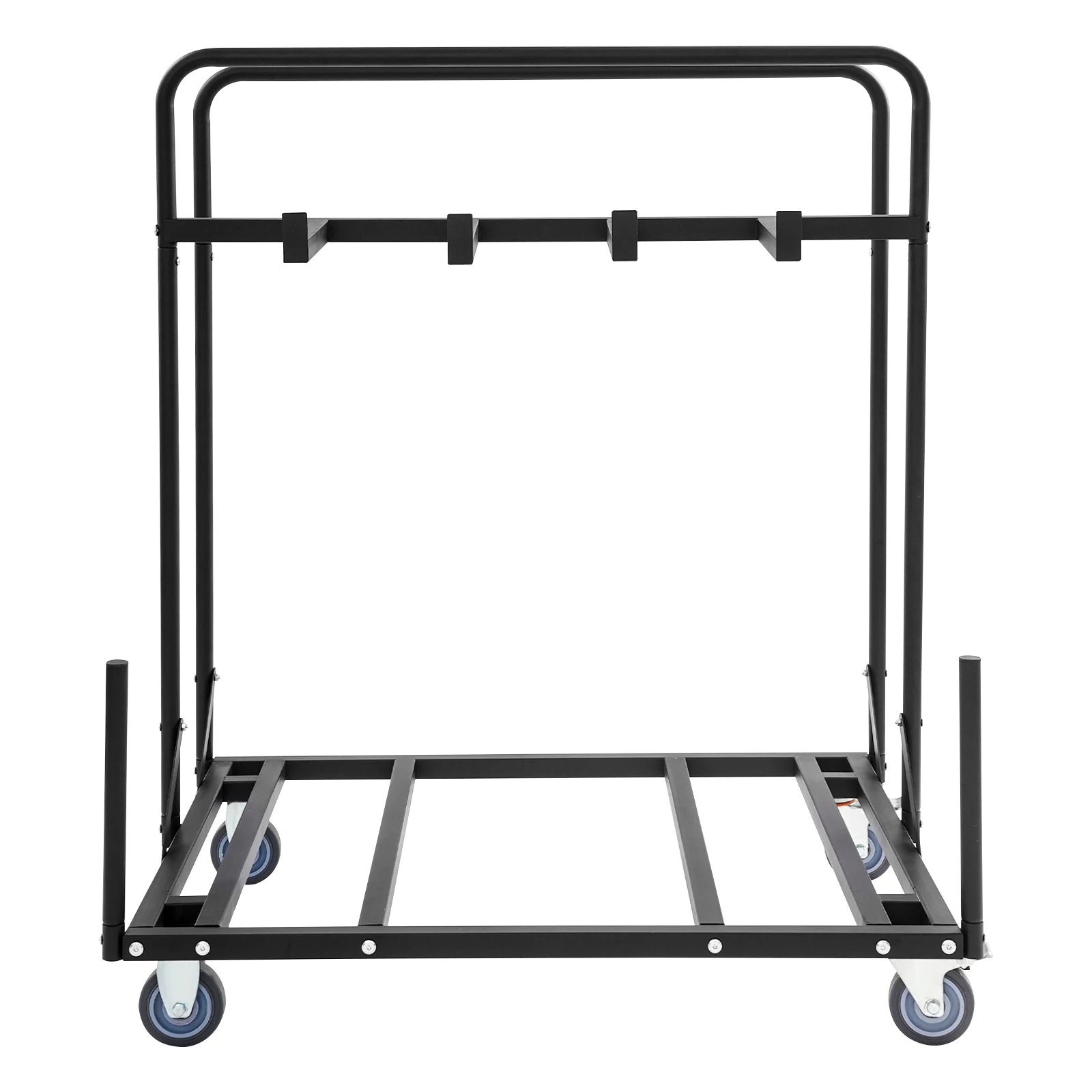 

Folding Table And Chair Cart, Heavy-Duty Foldable Chair Storage Dolly with Lockable Wheels 330.69 lbs Load-bearing