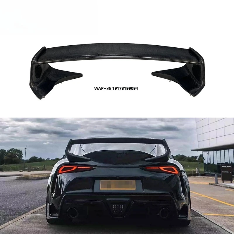

High Quality Carbon Fiber Rear Wing for Supra GR MK5 A91 A90 2019+ Rear Spoiler Aerodynamic Kit Rear Wing Car Bumpers