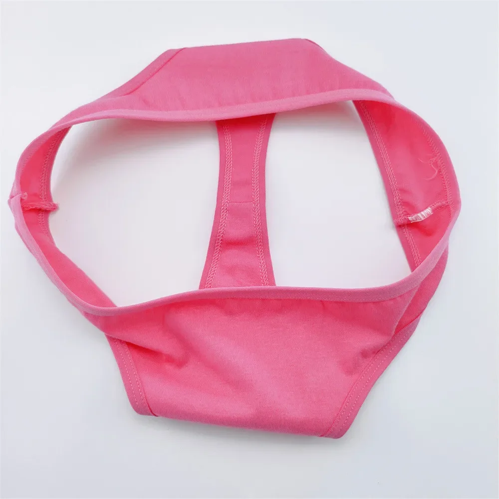 3PCS Bavlněné G-string Dámské Sexy Tanga Jednoduché Bezešvé Spodní Prádlo Pohodlné Nízký Pas Bikiny Kalhotky Dámské Neformální Kalhotky - náhled 6