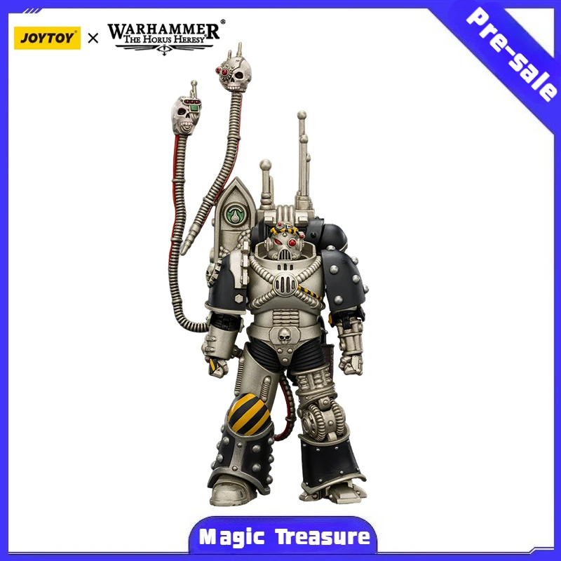 

【MT】Предзаказ JOYTOY Warhammer 40K Iron Warriors Legion Praevian с болтовкой 1/18, аниме-фигурка