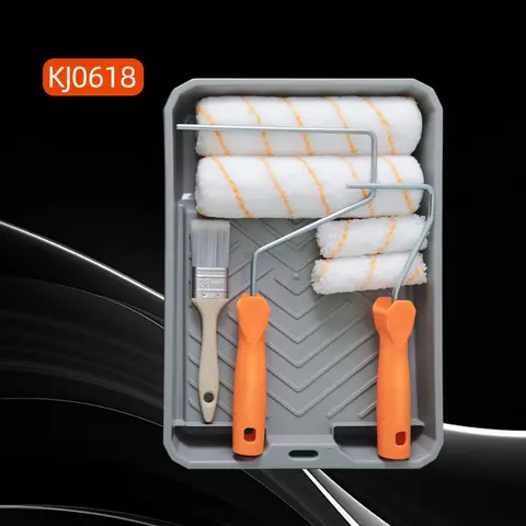 9 inch complete roller set with tray - DIY home wall painting tool set