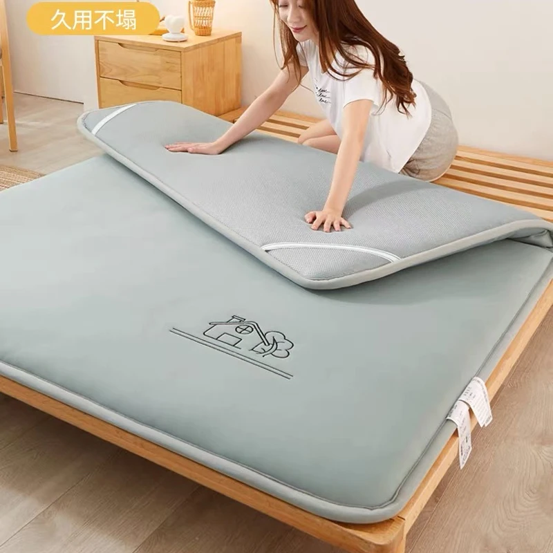 Memory foam mattress elastic cushion home foldable Single Double tatami sleeping pad spring autumn soft comfortable cushion mat